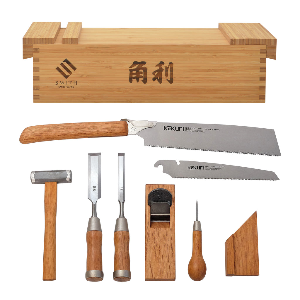 Japanese Woodworking Tool Set – Kakuri Sangyo