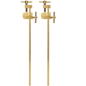 150mm Japanese Bar Clamps 2Pcs - Brass Gold