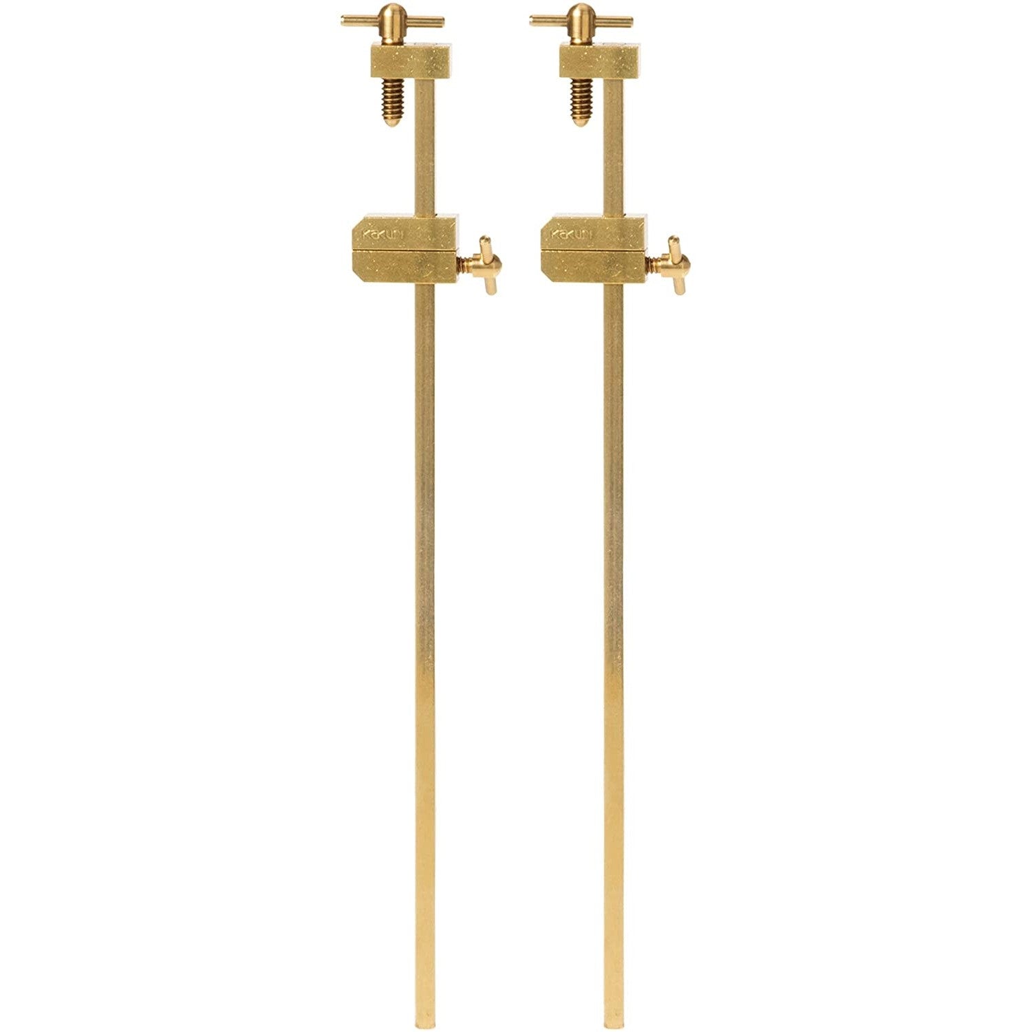 240mm Japanese Bar Clamps 2Pcs - Brass Gold – KAKURI Corporation