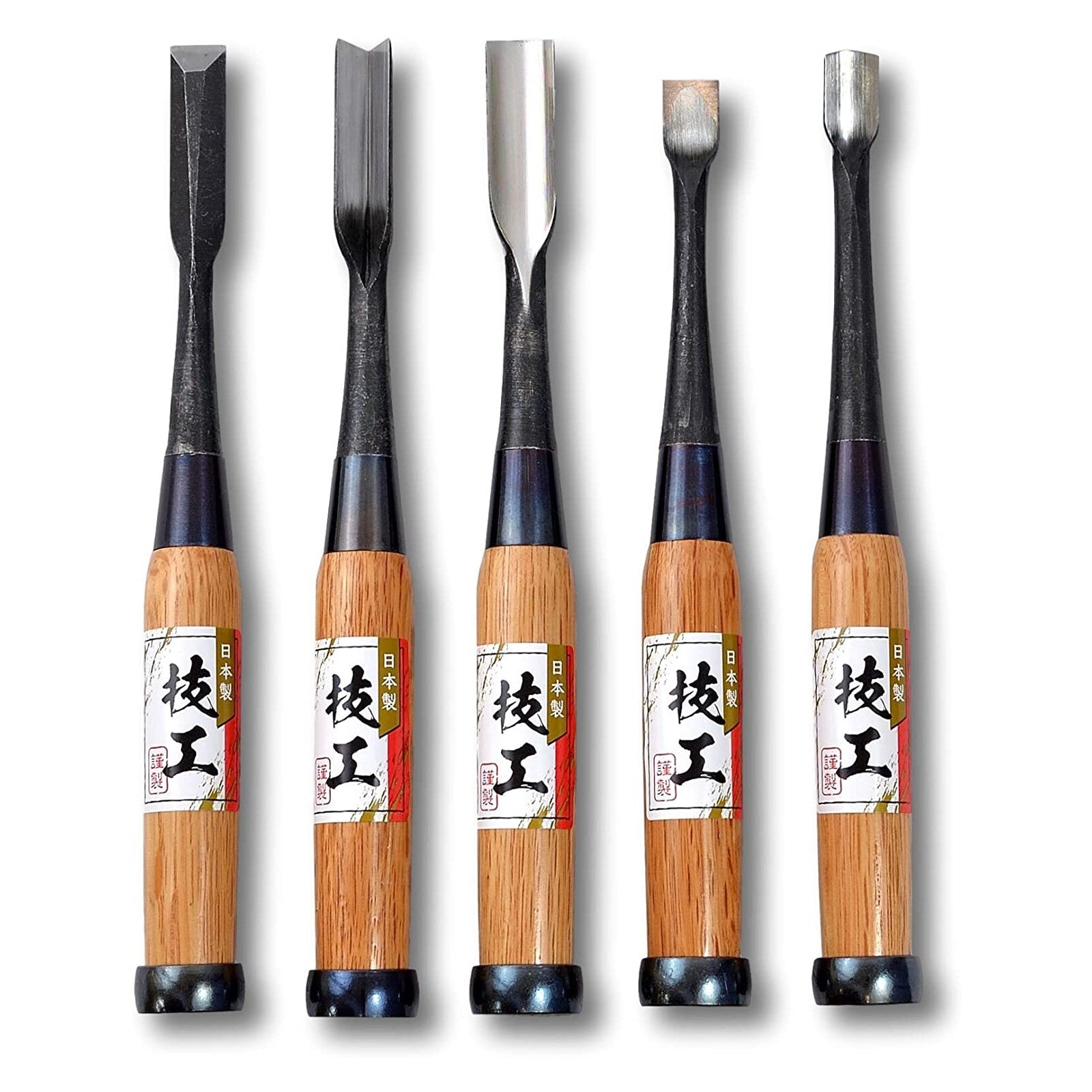 Wood Carving Chisel Set - 5 Pieces – KAKURI Corporation