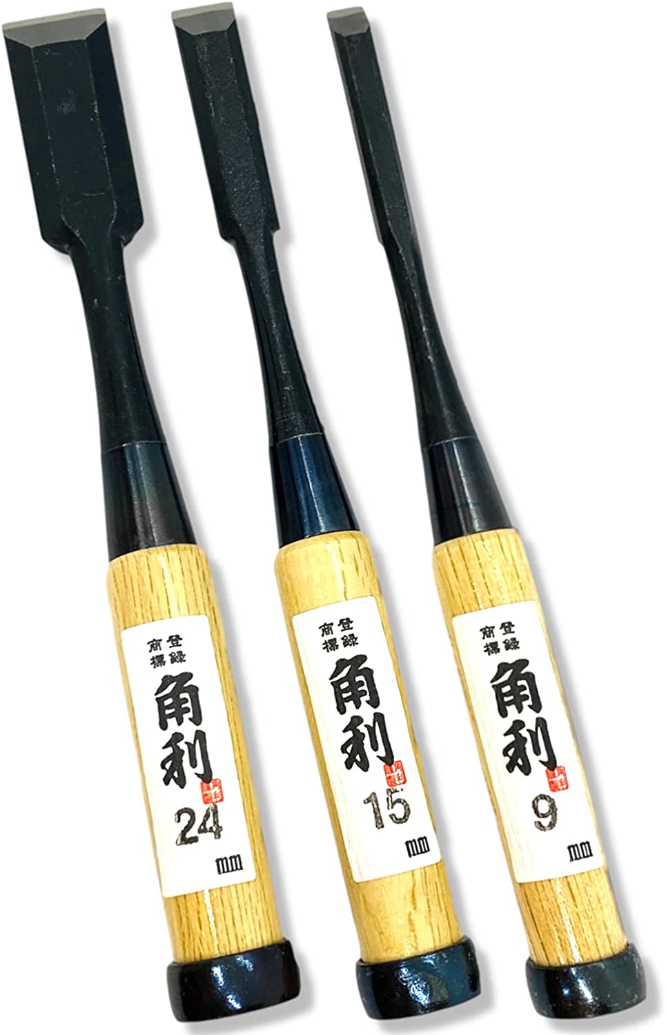 Japanese Oire Nomi Chisel Set (3 Piece) - Kakuri Sangyo